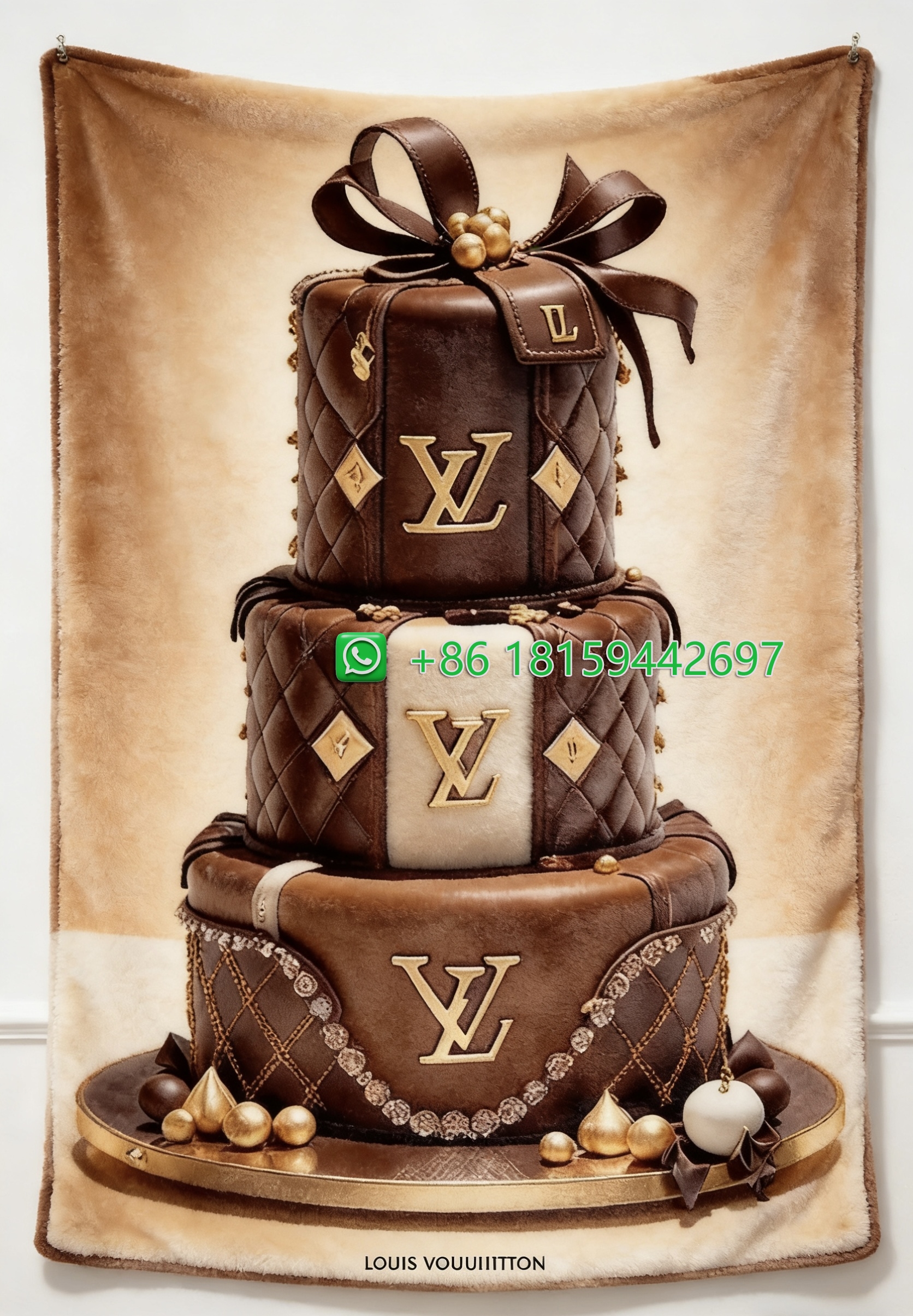 Louis Vuitton Throw Blankets